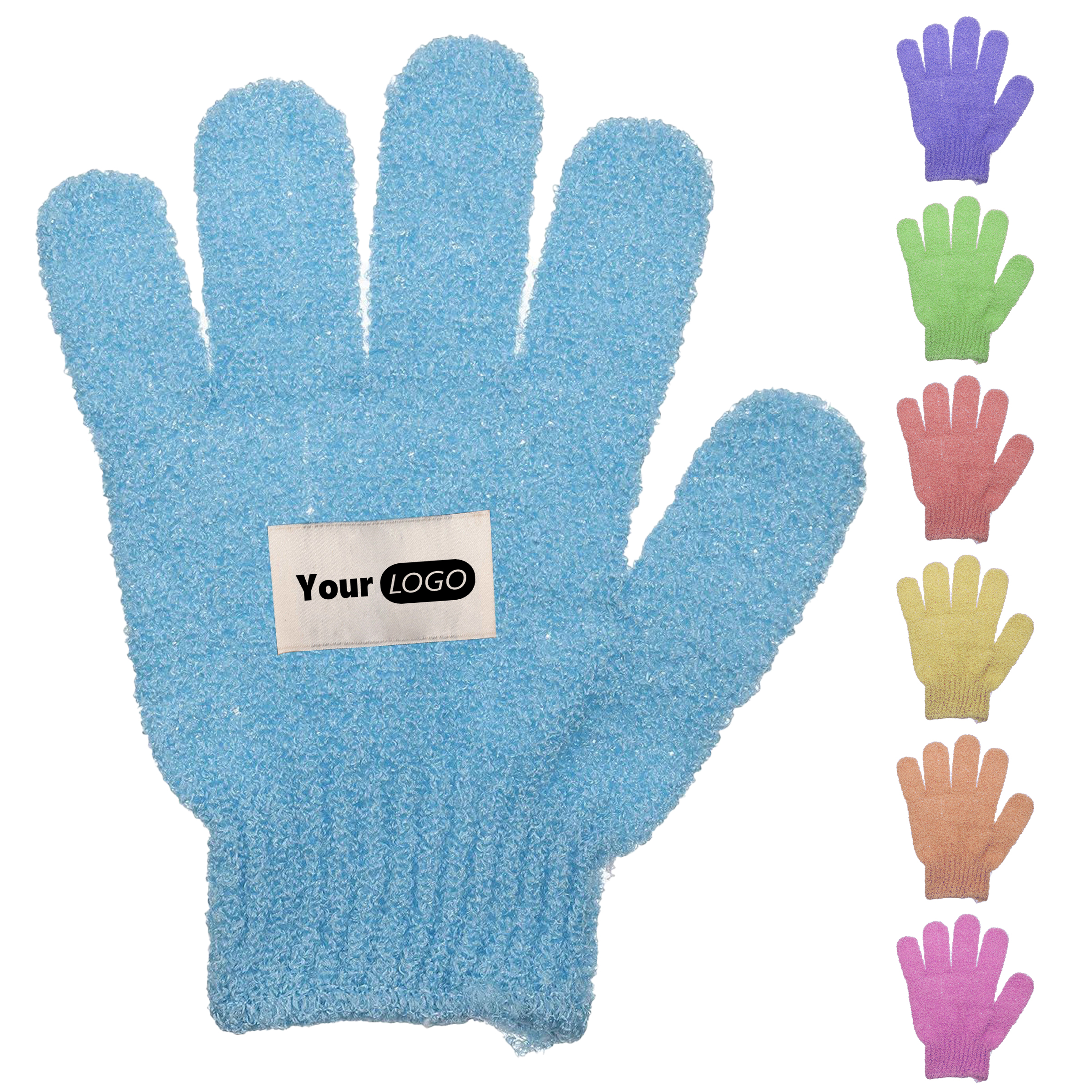 Nylon Bath Towels And Gloves 2