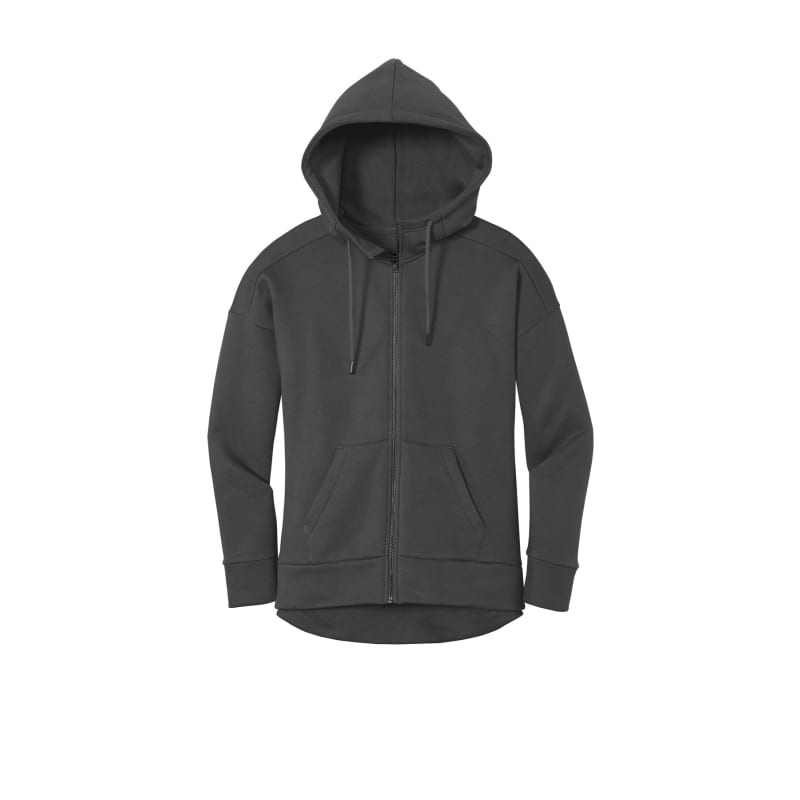 District Women's Perfect Weight Fleece Drop Shoulder Full-Zip Hoodie 23