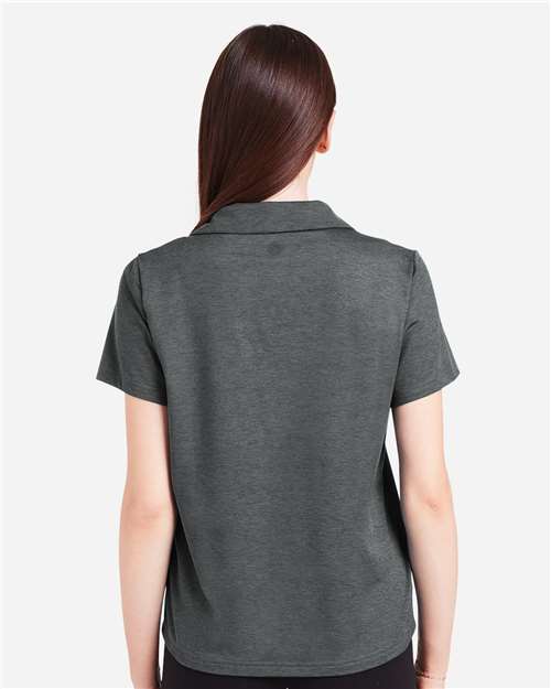 Women's Fairway Marbled Jersey Polo - PDP7058 24