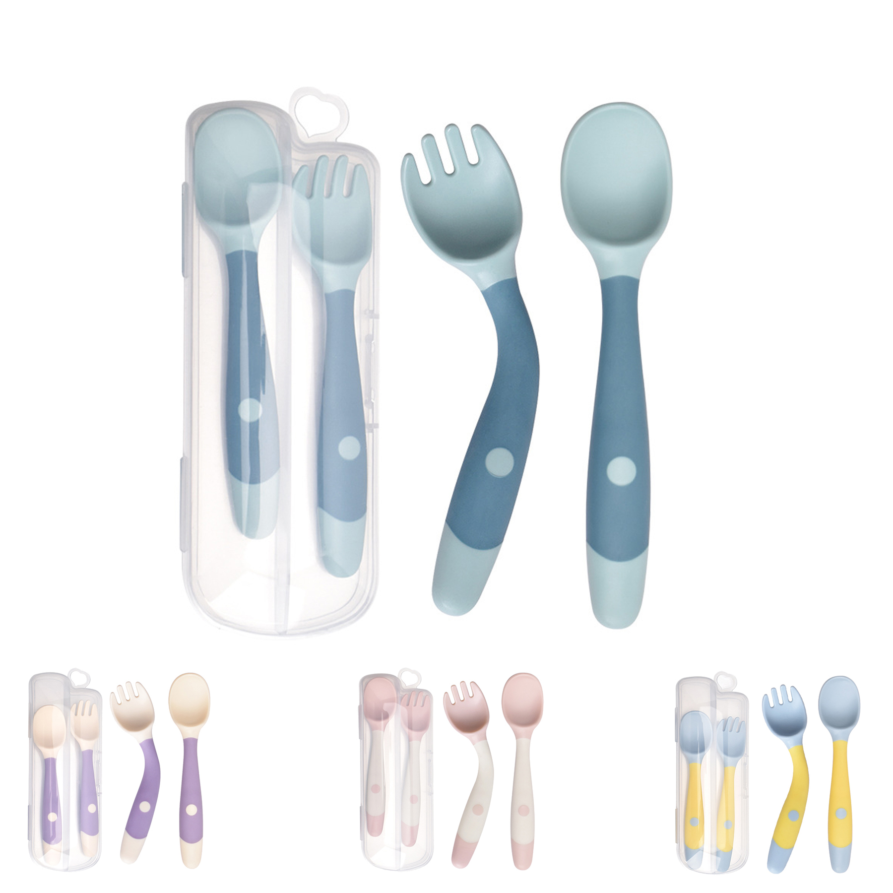 Toddler Spoon and Fork Set for Babies 4
