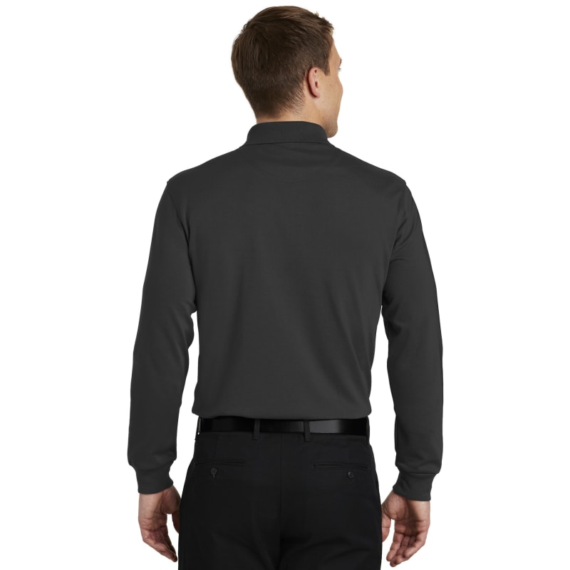 Port Authority Rapid Dry Long Sleeve Polo. 7