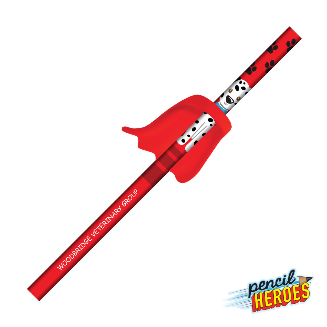 Pencil Heroes® Pet Series Cat w/Cape 4