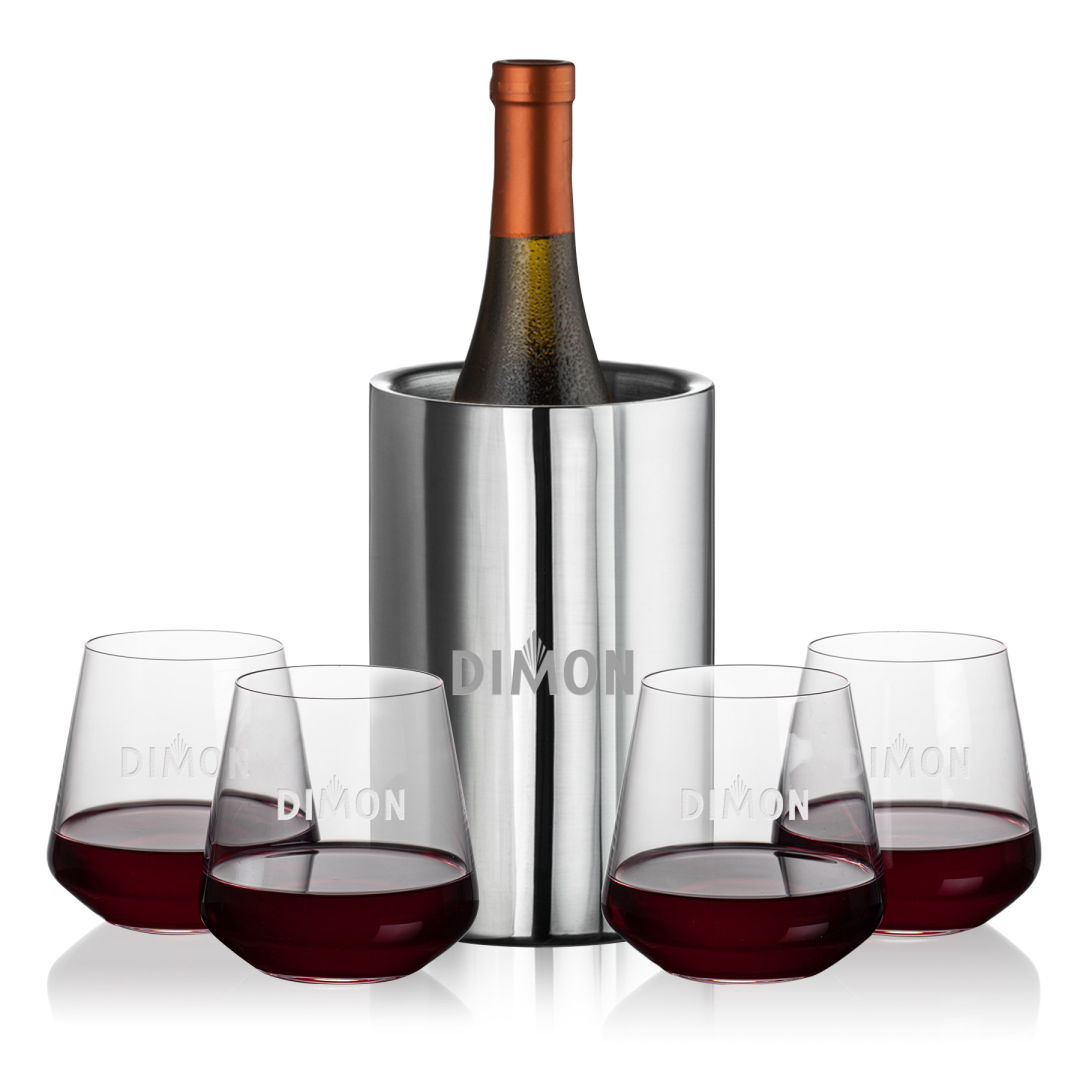 Jacobs Wine Cooler & Cannes Stemless Wine 1