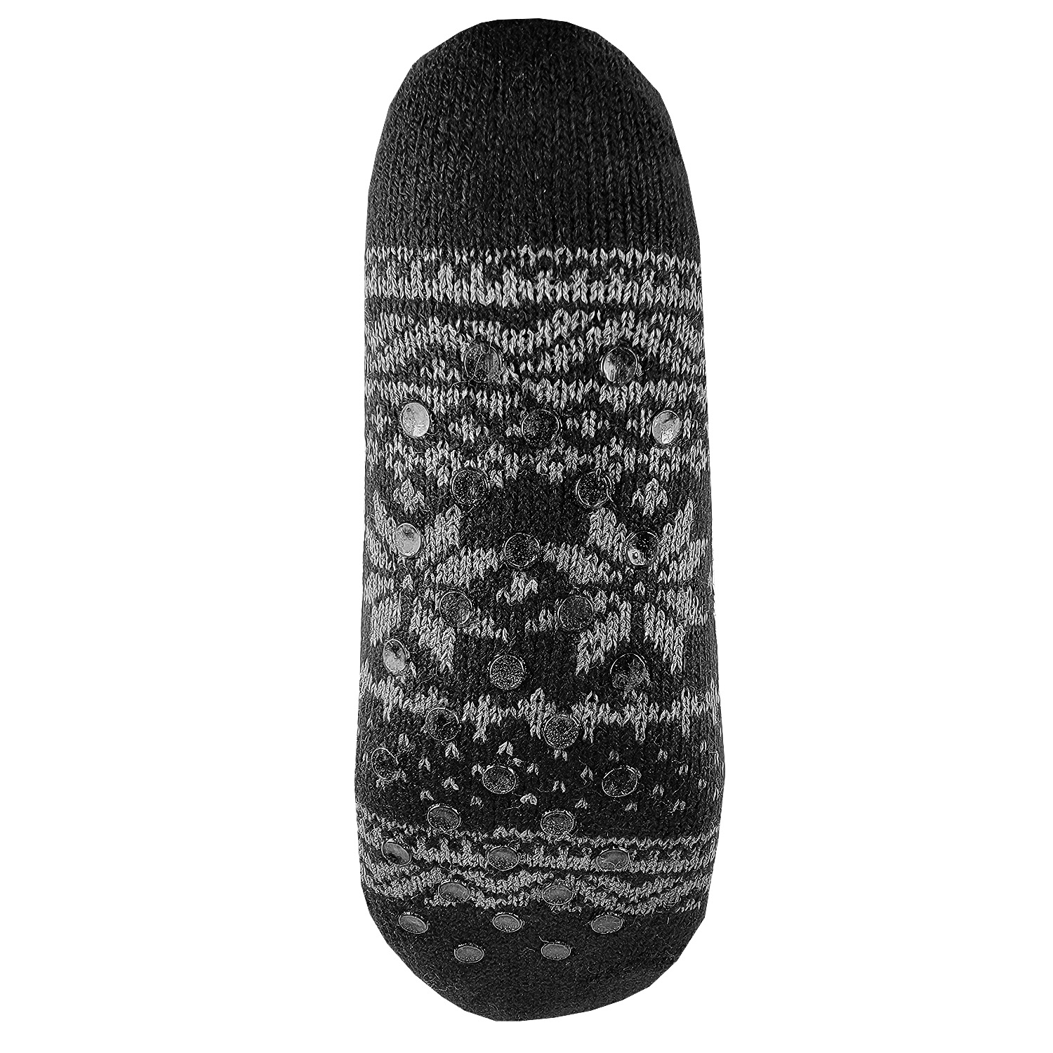 Winter Snowflake Knit Rolled Beanie Cap, Sherpa Lined Socks & Text Gloves Combo 4