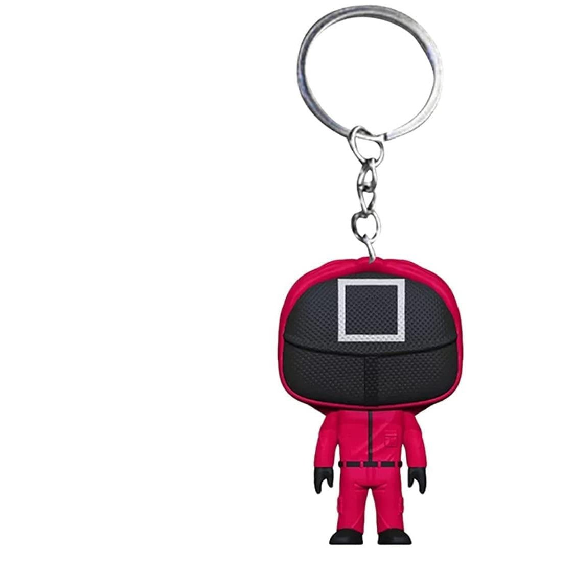 Masked Squid Game Man 3D Figural Keychain For Student 3