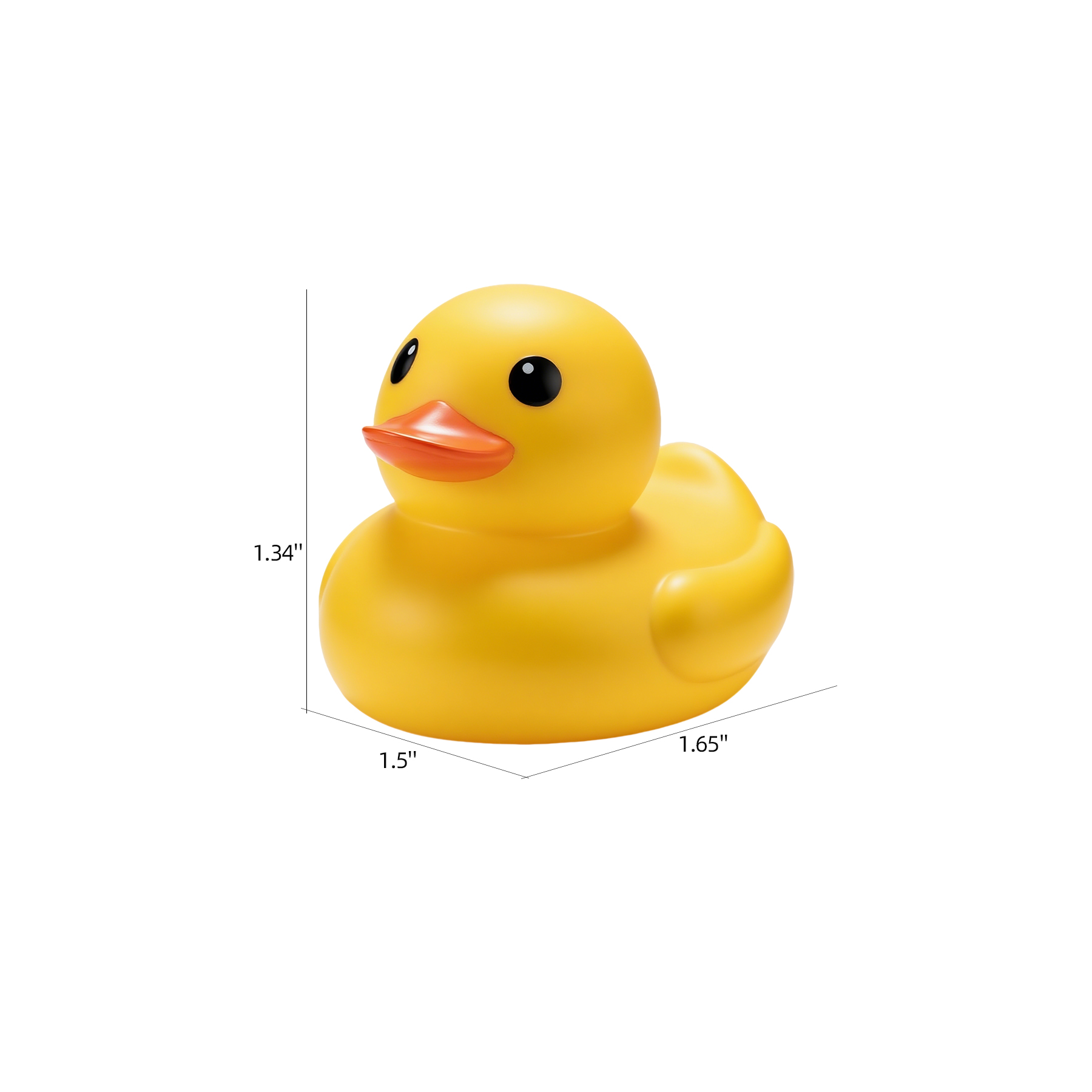 2'' Rubber Ducks Bath Toy 10