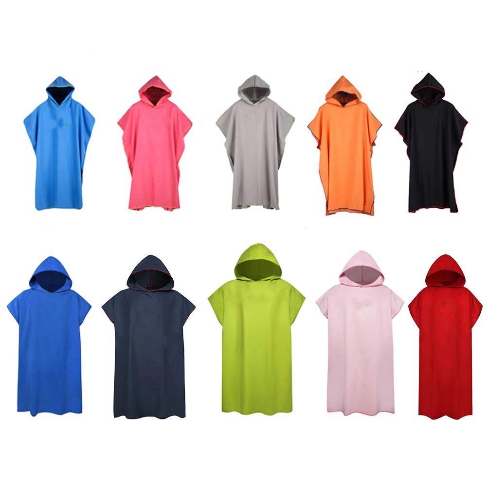 Poncho Changing Robe Towel With Hood 1
