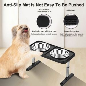 Adjustable Lifting Food Bowl 2