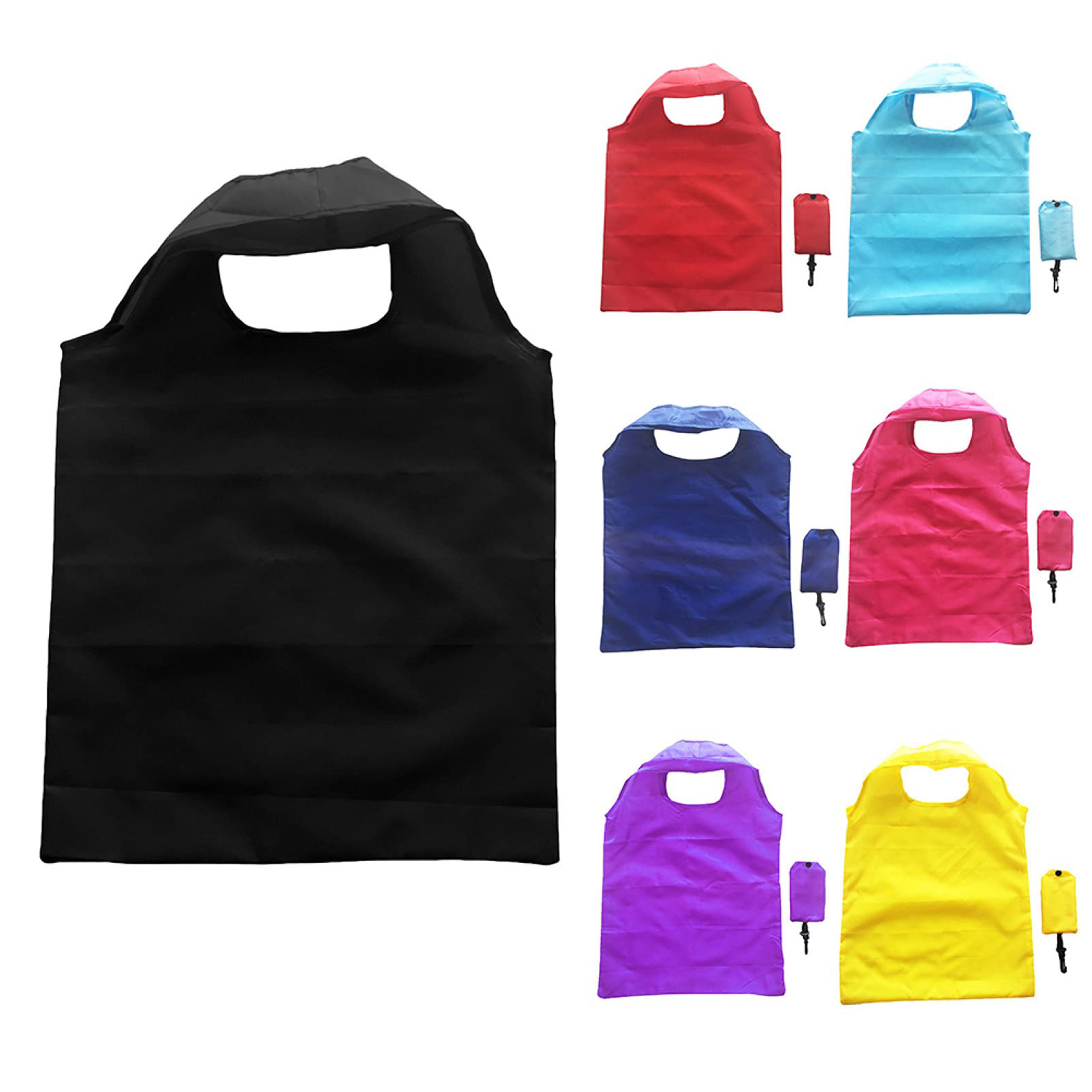 Folding Nylon Grocery Bag
