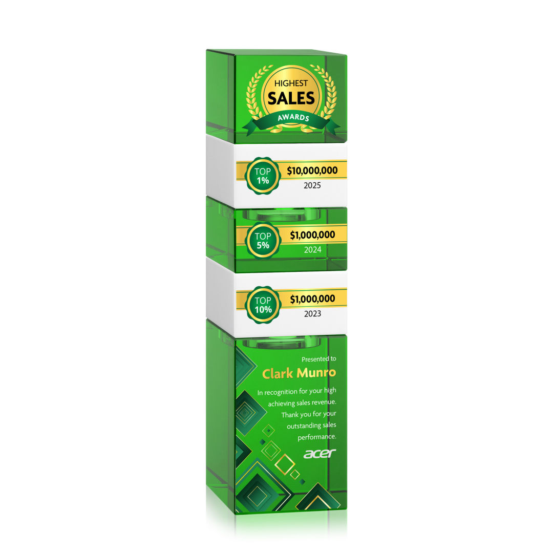 Tofino Stacker VividPrint™ Award - Green 13