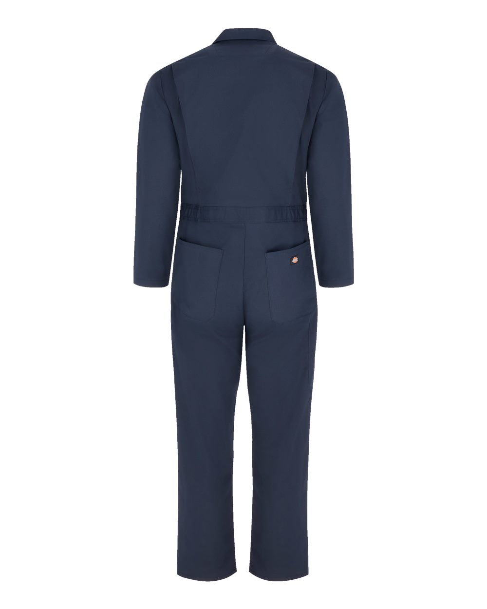 Basic Blended Long Sleeve Coverall