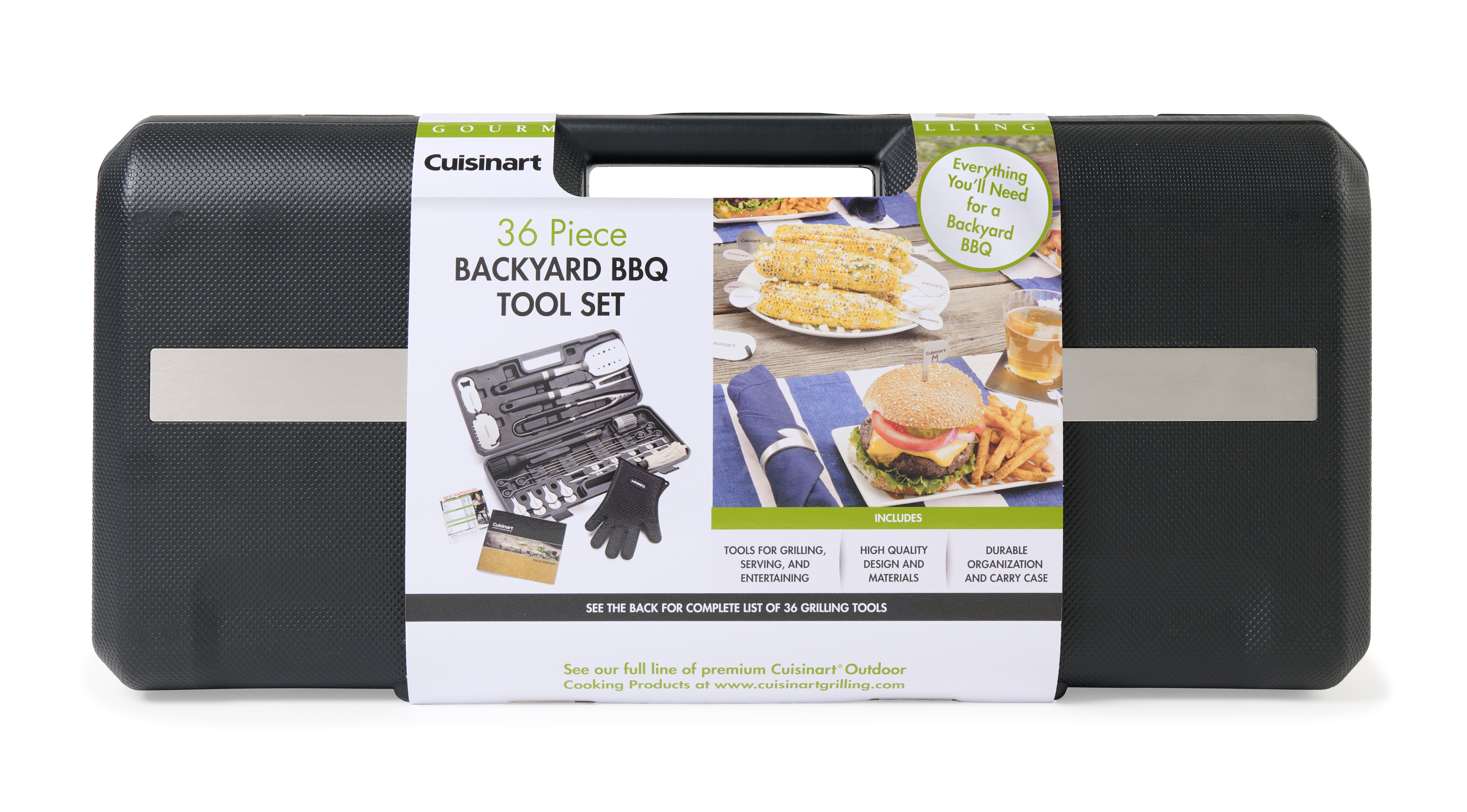 Cuisinart Outdoors® 36 Piece Backyard BBQ Tool Set 1