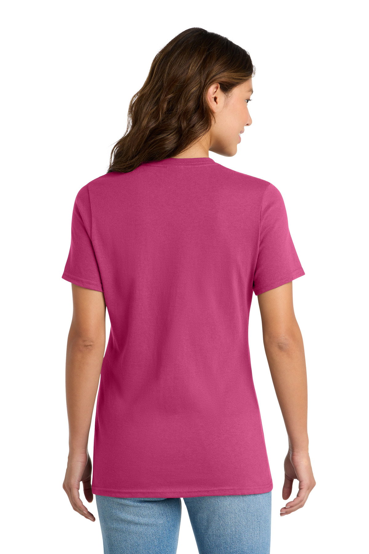 Port & Co Women's Core Cotton Tee. LPC54 90