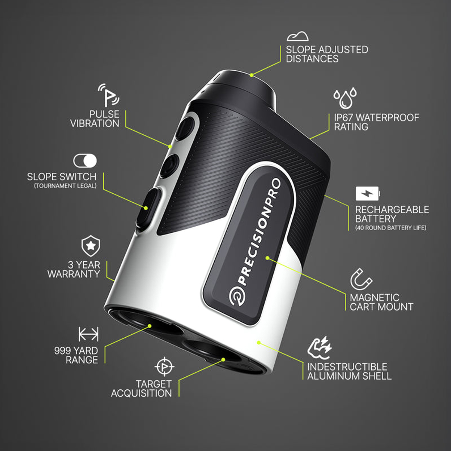 Precision Pro Titan Elite Slope Rangefinder 4