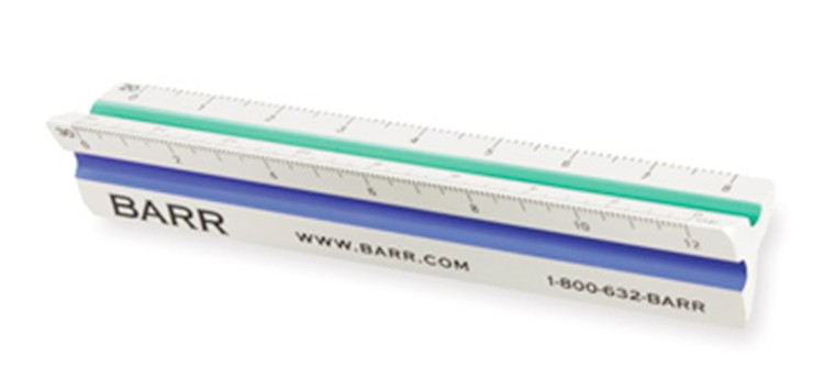 4" Color-Coded Architect Solid Scale 1