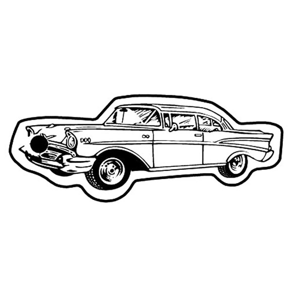 Classic 1957 Chevy Key Tag (Spot Color) 1