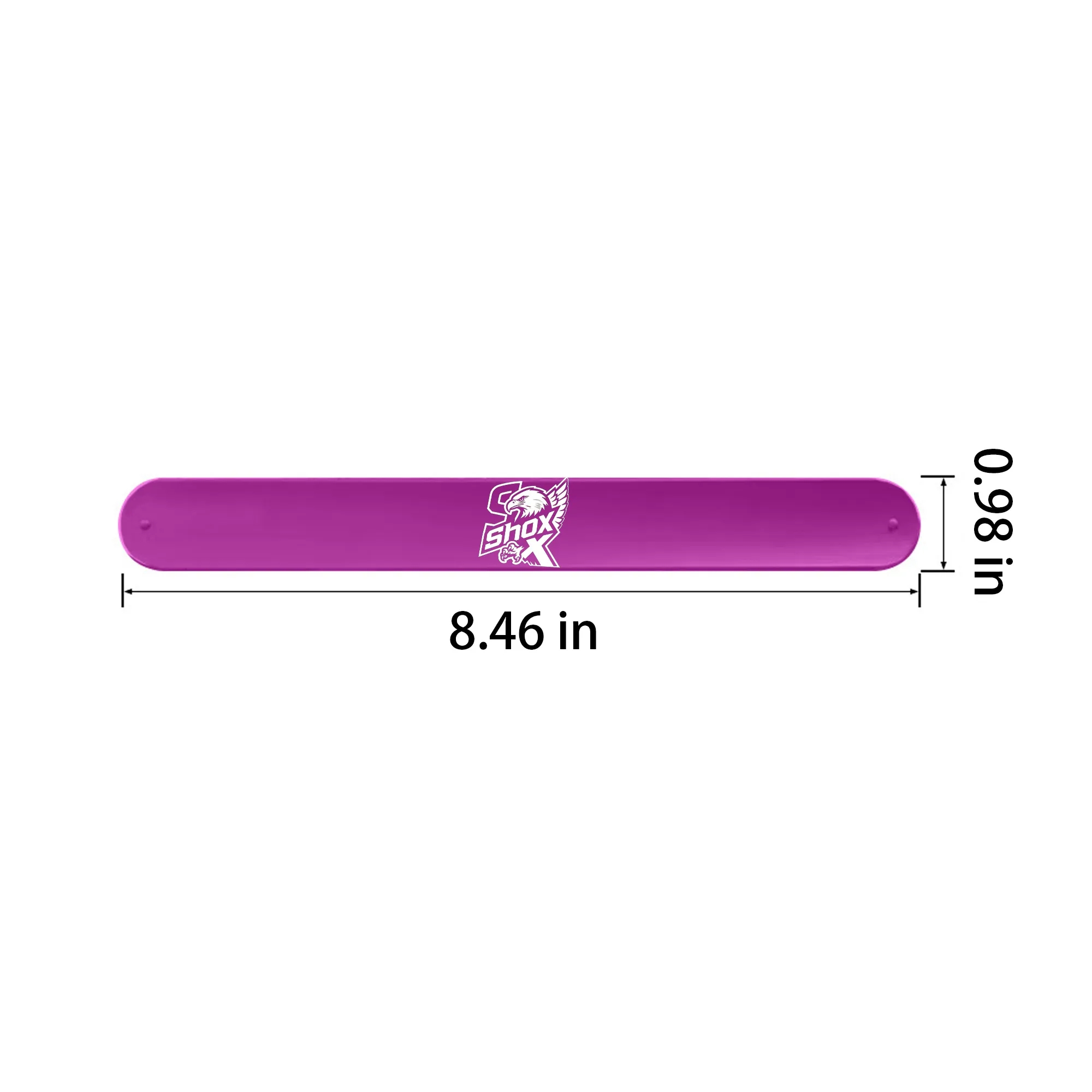 MOQ 20 Silicone Slap Bracelets 7