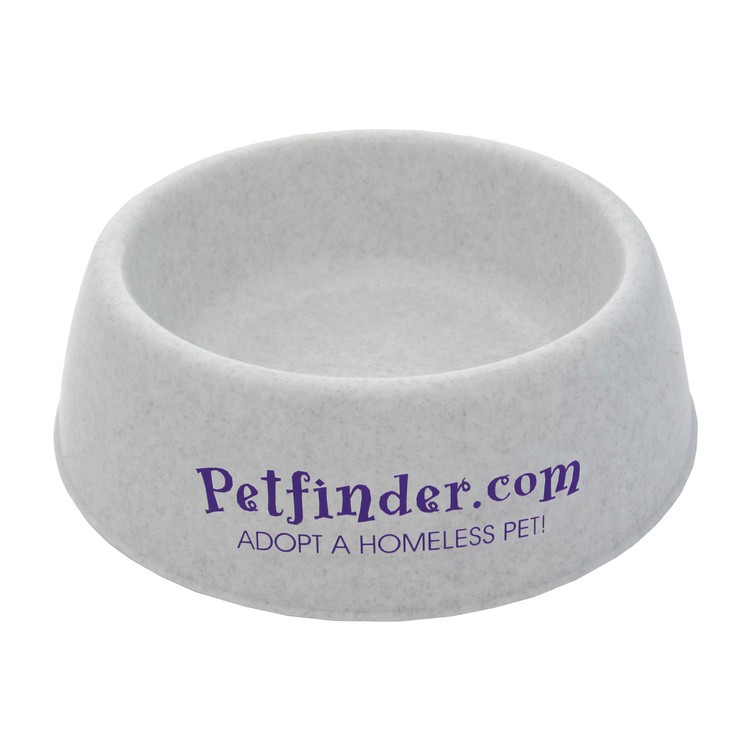 8" Plastic Pet Bowl