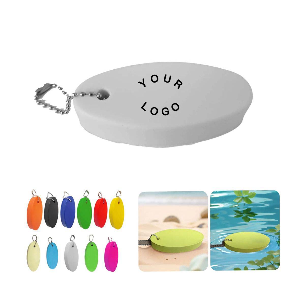Soft Elastic Floating Keychain for Outdoor Use 2
