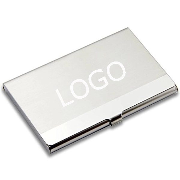 Plain Stainless Steel Business Name Card Holder 9