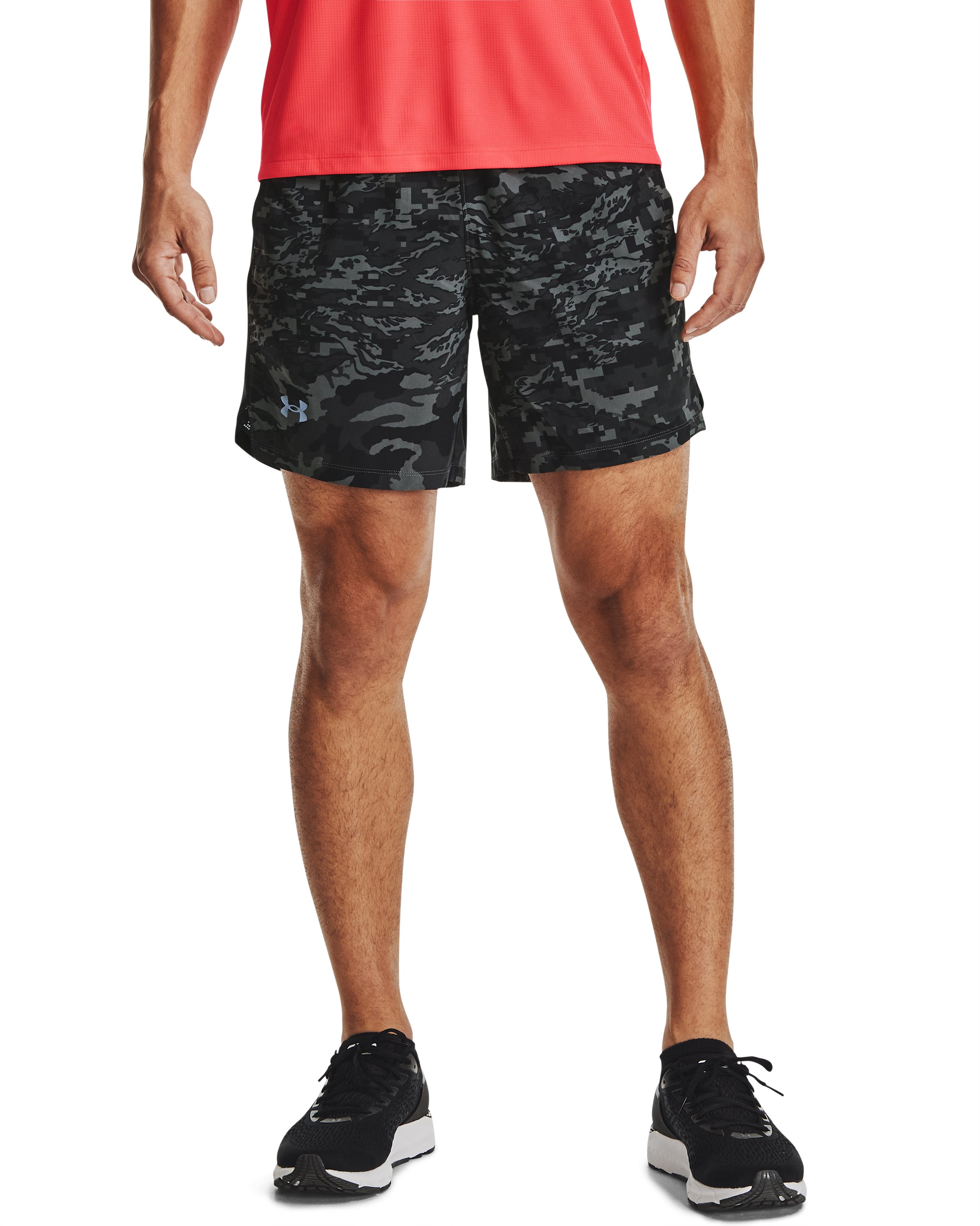 UA Launch Run Print Men's 7 Shorts 6