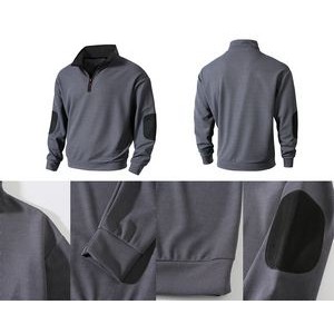 Men's Pullover Polyester Sweater, custom hoodie or sweatshirt with logo imprint 2