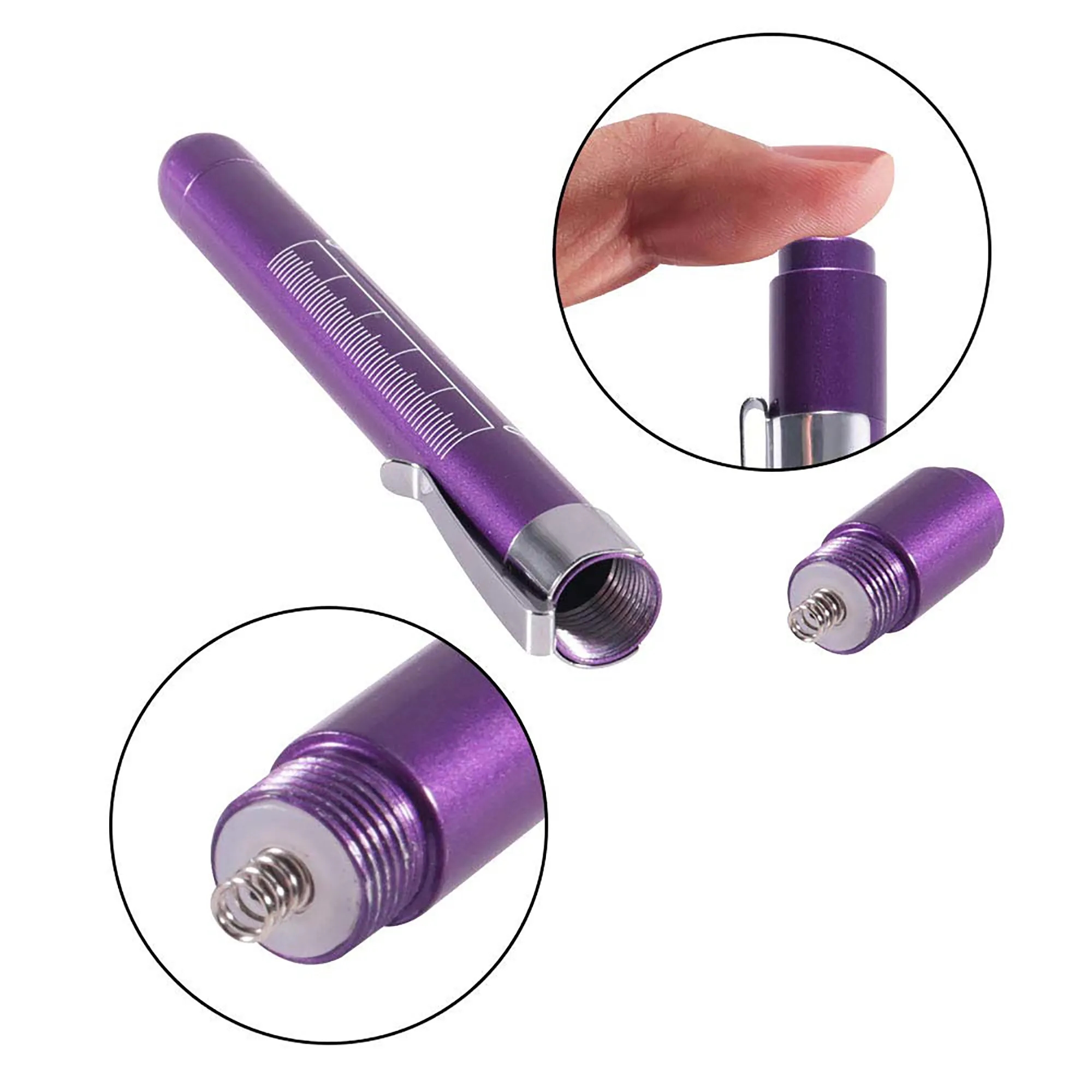 Medical Nurse Penlight With Pupil Gauge 6