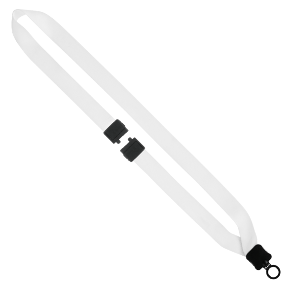 3/4" Dye-Sublimated Lanyard with Plastic Clamshell & Plastic O-Ring 11