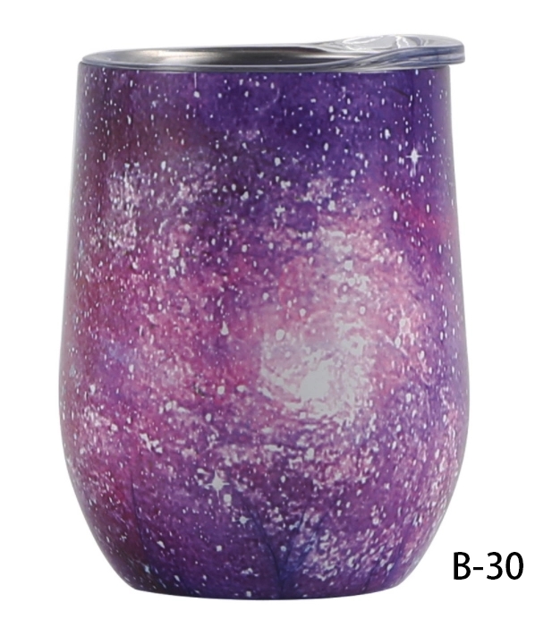 12 OZ U shape Stemless Thermos cup 10