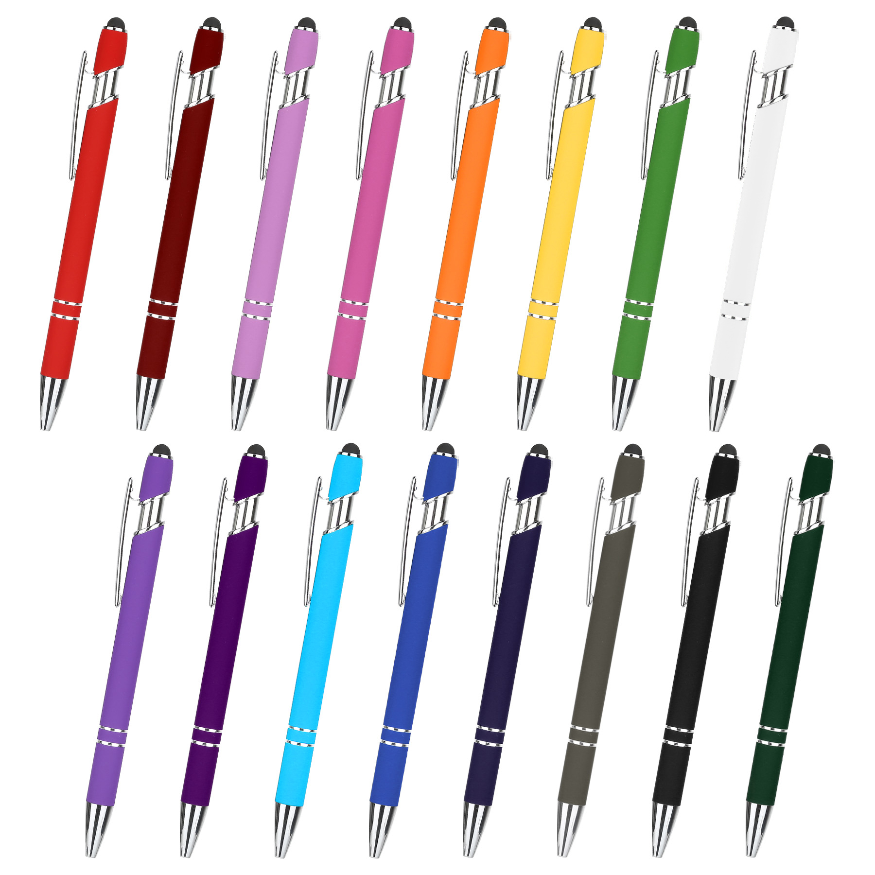 Ellipse Soft W/Stylus-Laser Engraved-Metal Pen 26