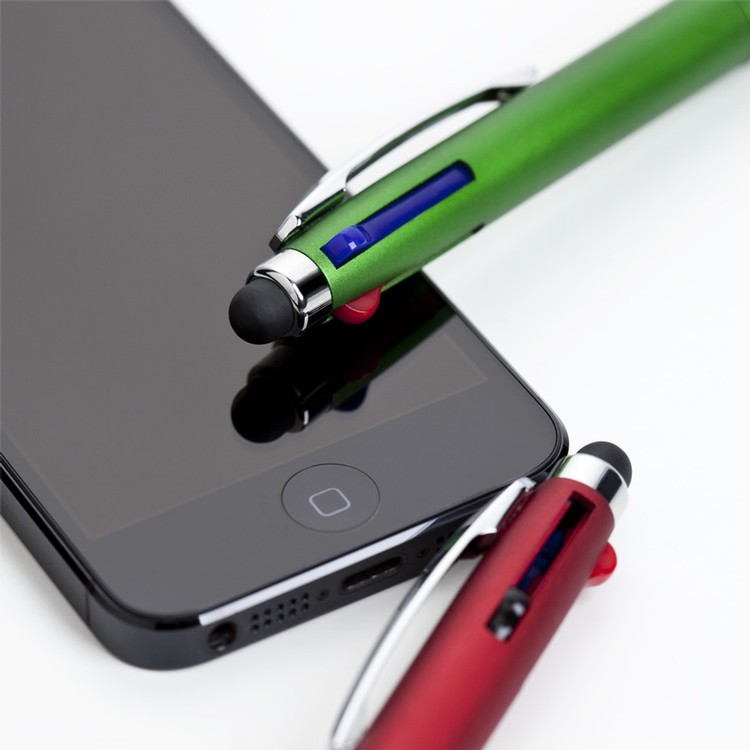 Bill Stylus Tool with 3 Colored Ballpoint Pens 10