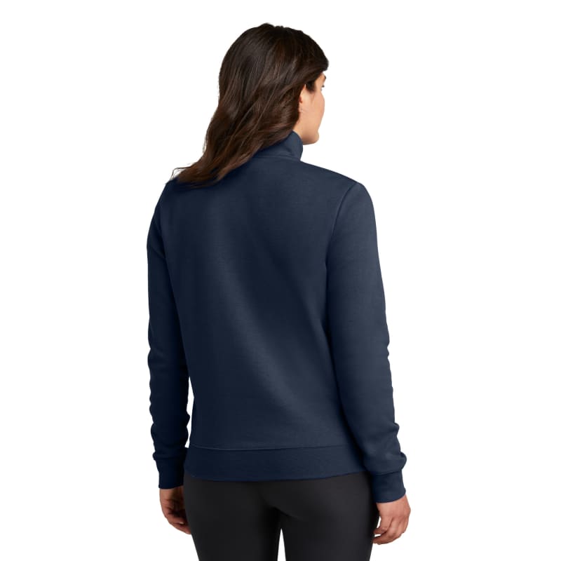 Nike Ladies Club Fleece Sleeve Swoosh 1/2-Zip 7