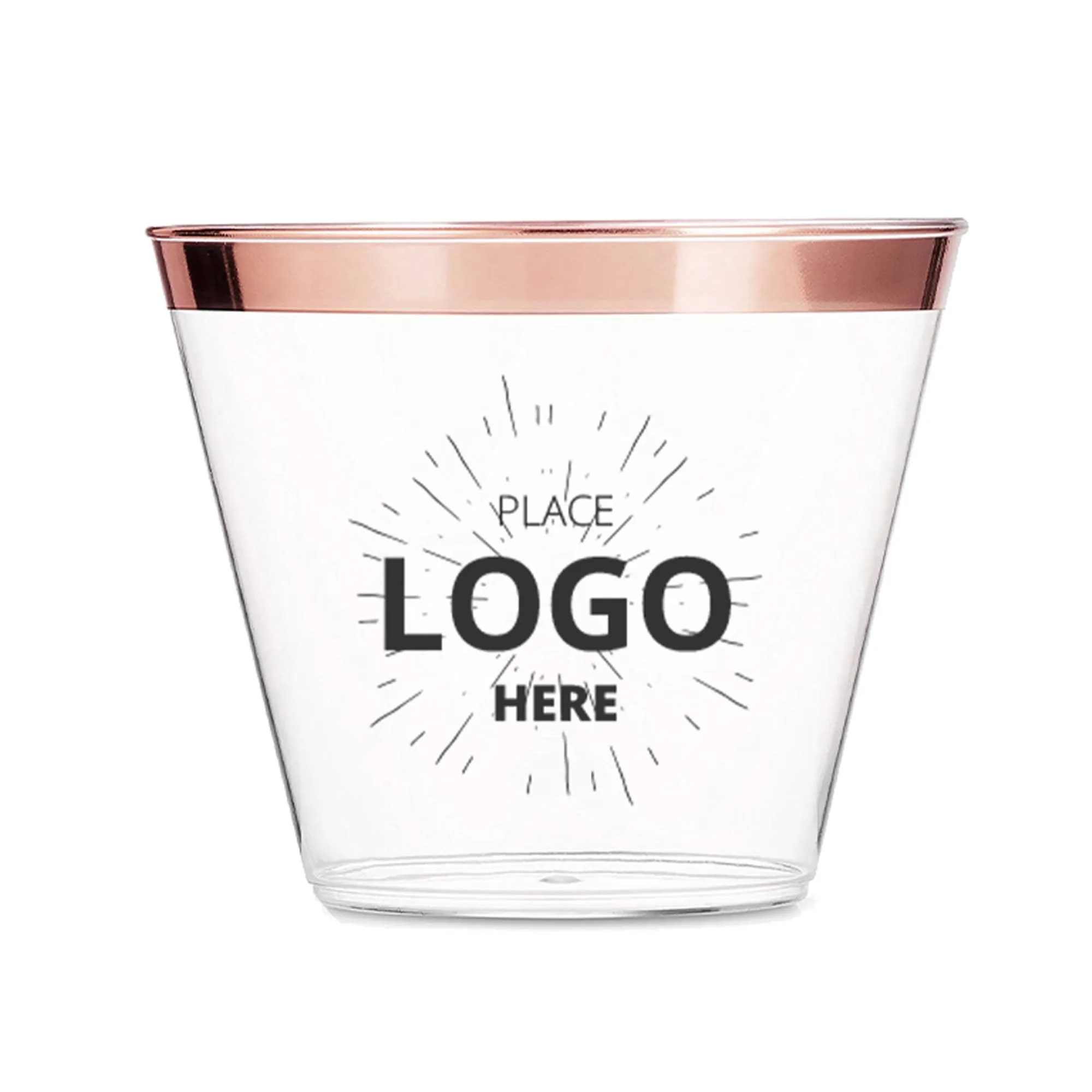 9 oz Clear Plastic Cups 2