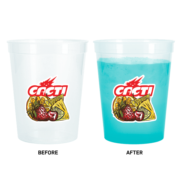16 oz Color Changing Stadium Cup 5