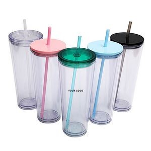 26oz Plastic Tumblers Reusable Cups 2