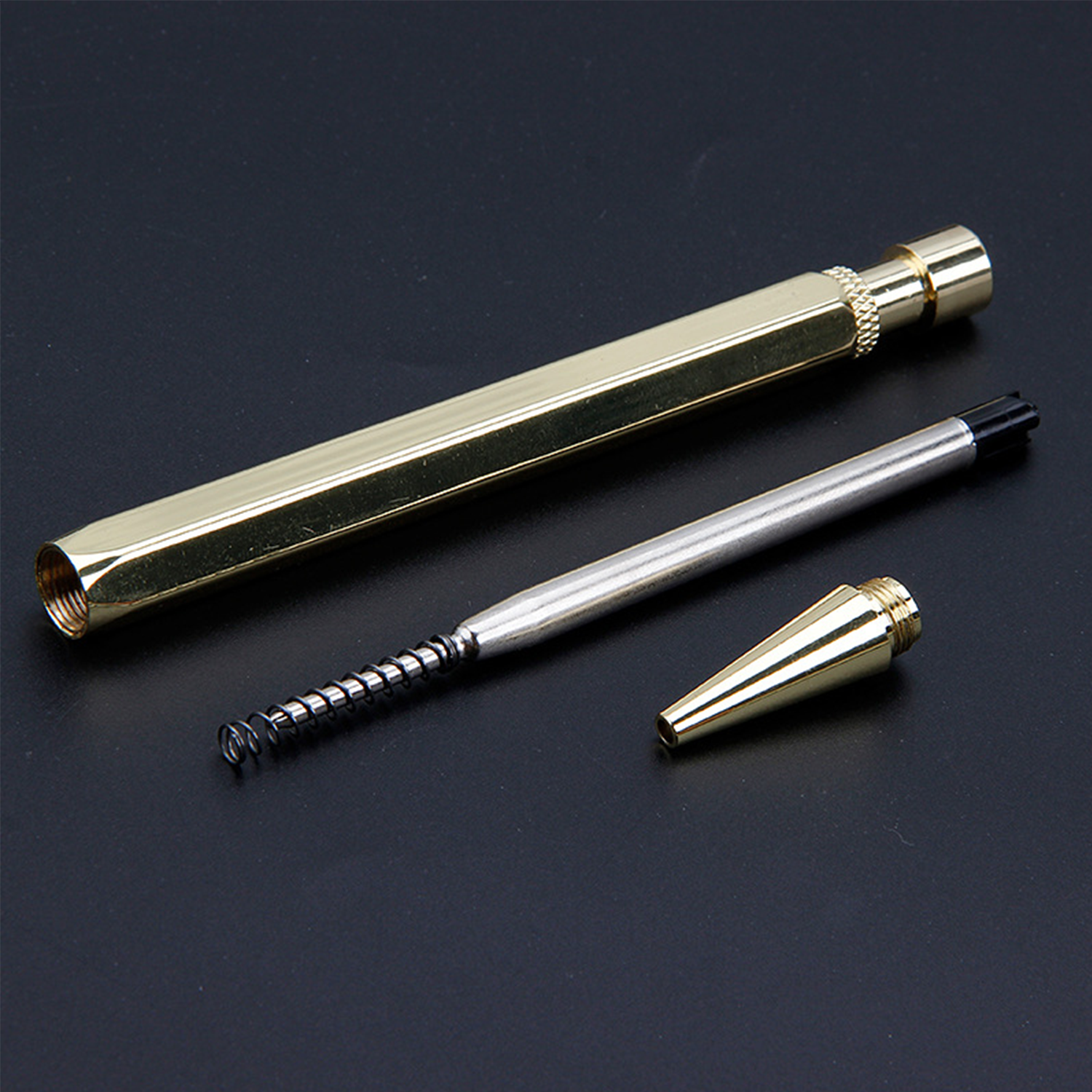 Press Type Metal Signature Ballpoint Pen 2