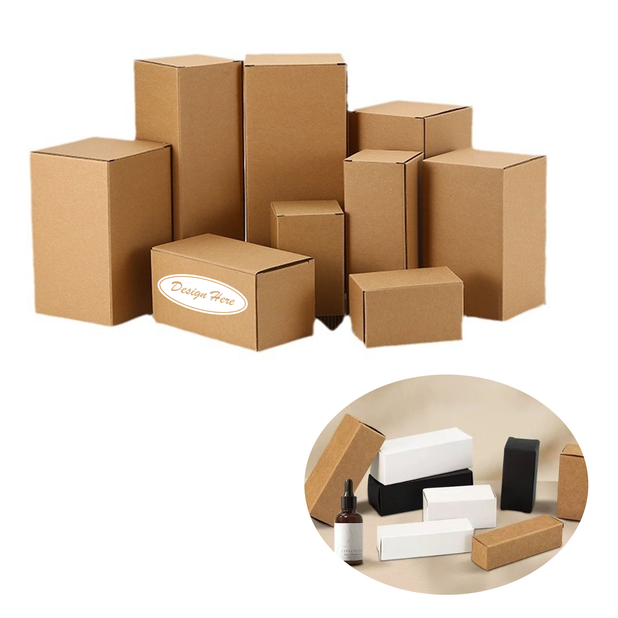 Three-Layer Folding Leather Universal Packaging with Original Color 5