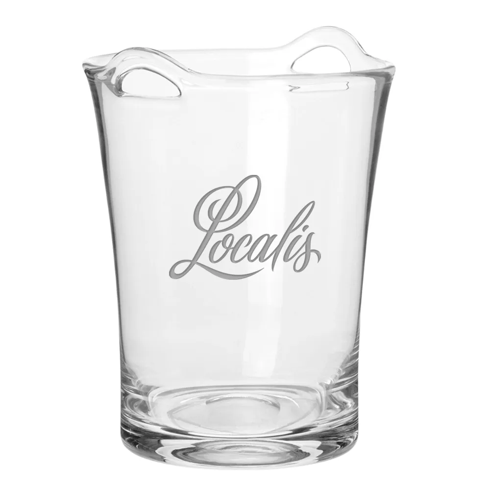 2-Bottle Champagne Glass Ice Bucket 3