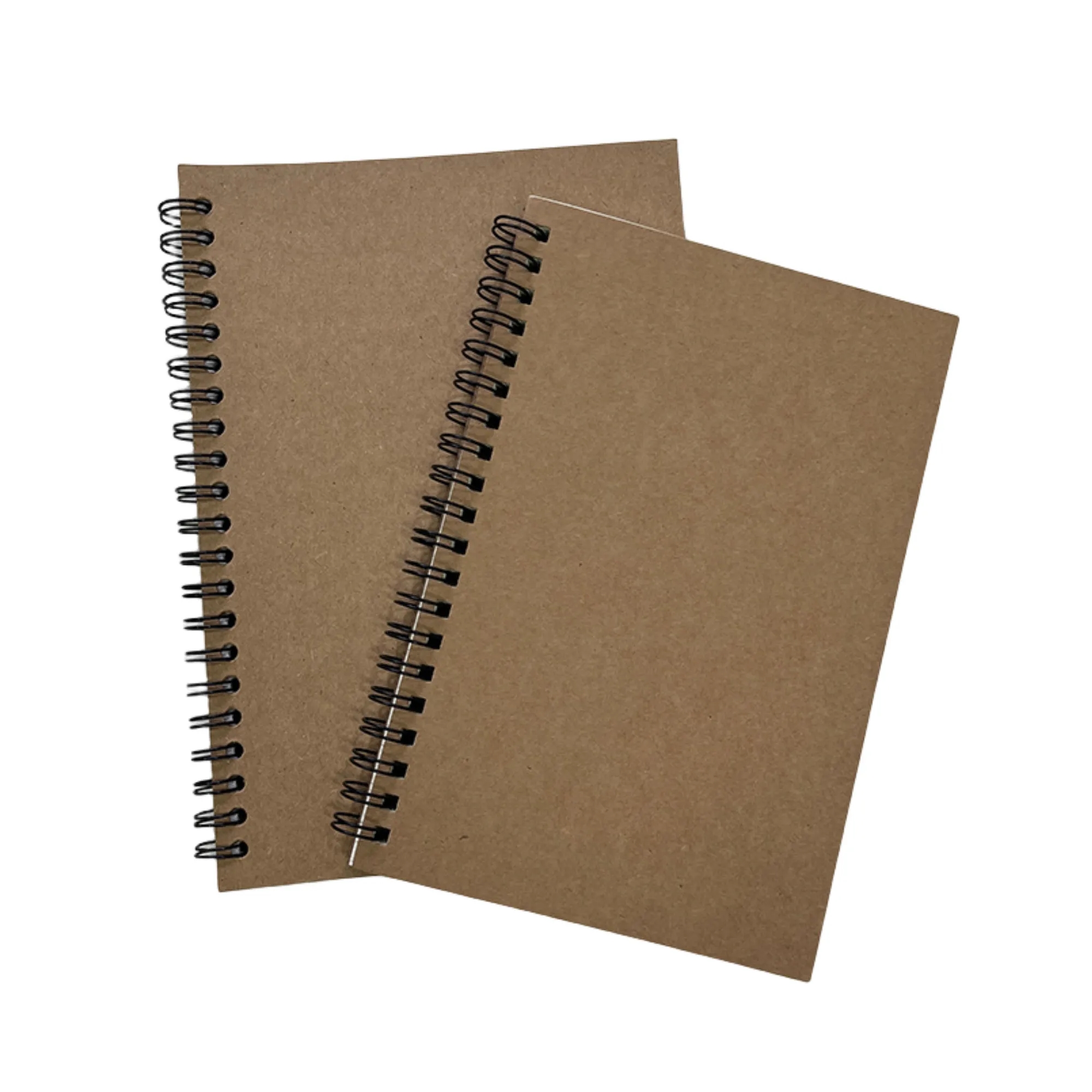 A5 Kraft Paper Coil Spiral Notebook 5