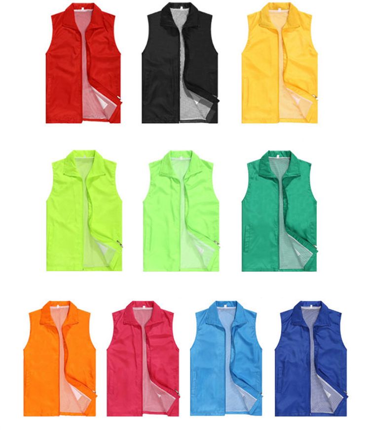 Adult Volunteer Activity Vest Supermarket Uniform Vests 2