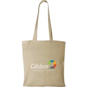 Carolina 4oz Cotton Canvas Tote, custom tote bag with logo imprint 16