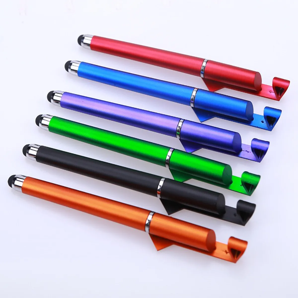 3-In-1 Mobile Phone Holder Device Touch Stylus Stationery 3