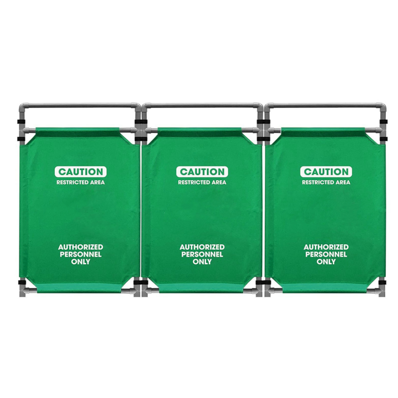 Tri-fold Foldable Safety Roadblock 3