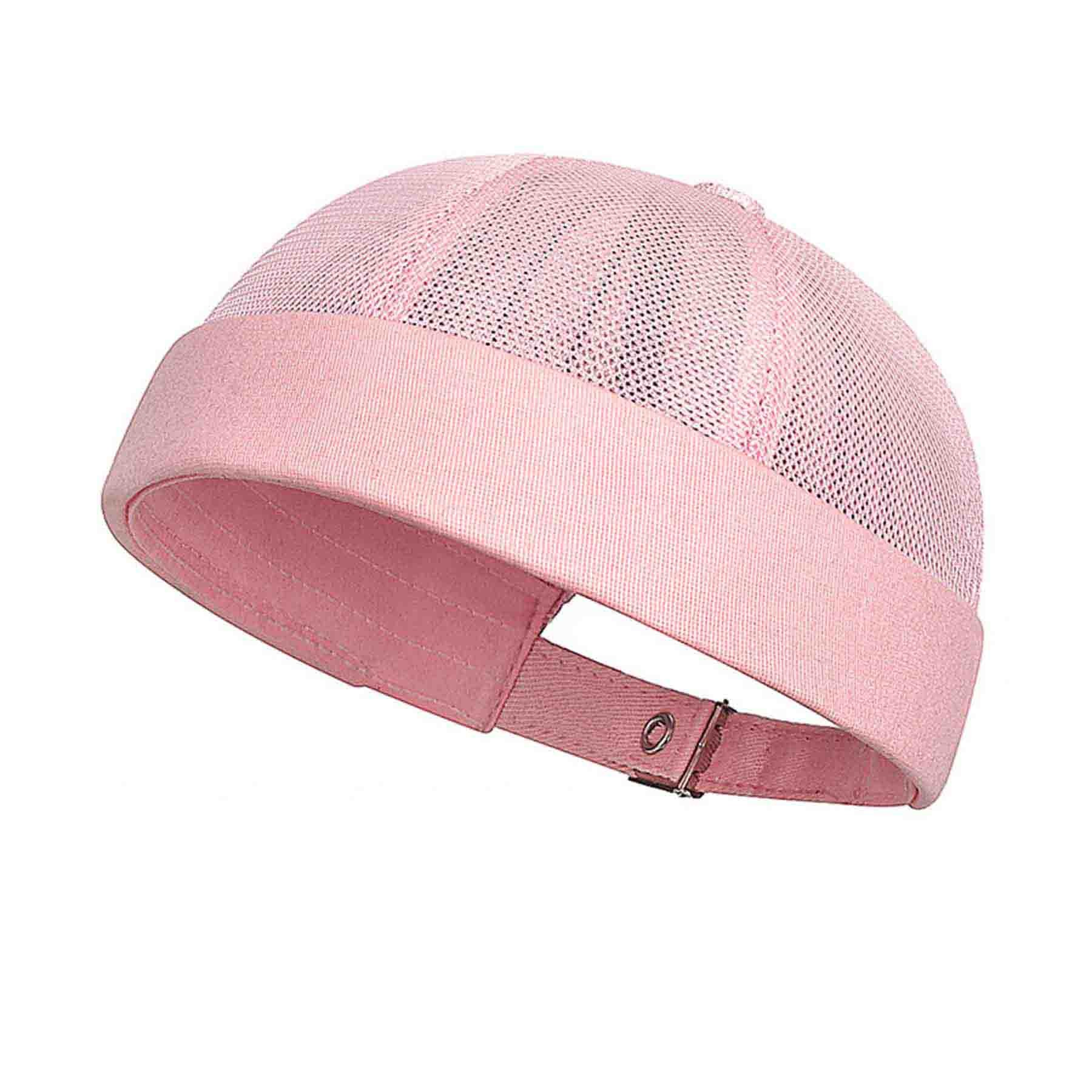 Summer Breathable Mesh Docker Brimless Skull Cap 4
