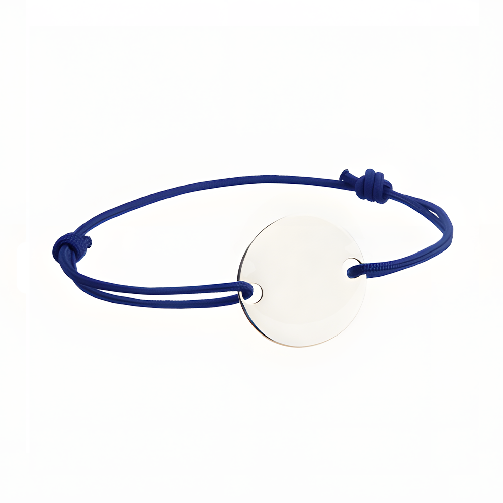 Unisex Metal Tag Bracelet 19