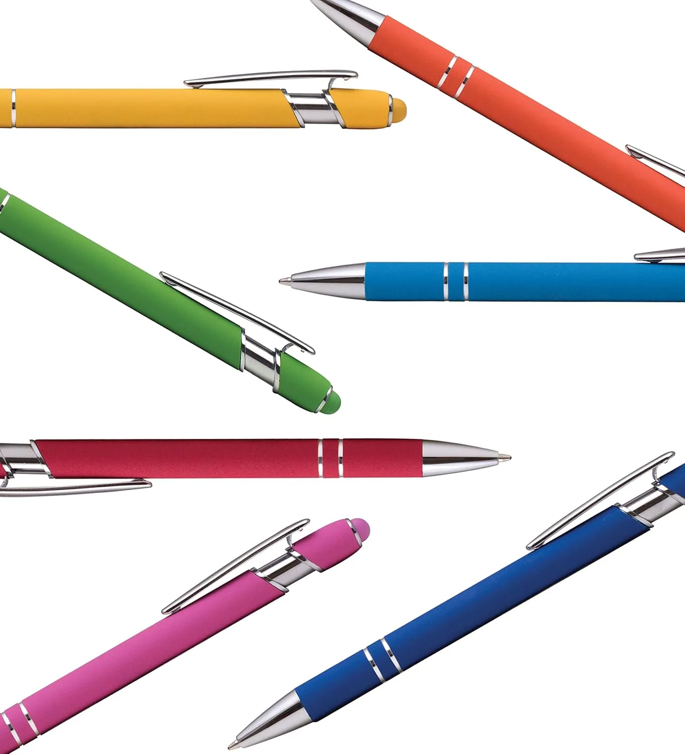 Pen With Soft Rubberized Grip 11