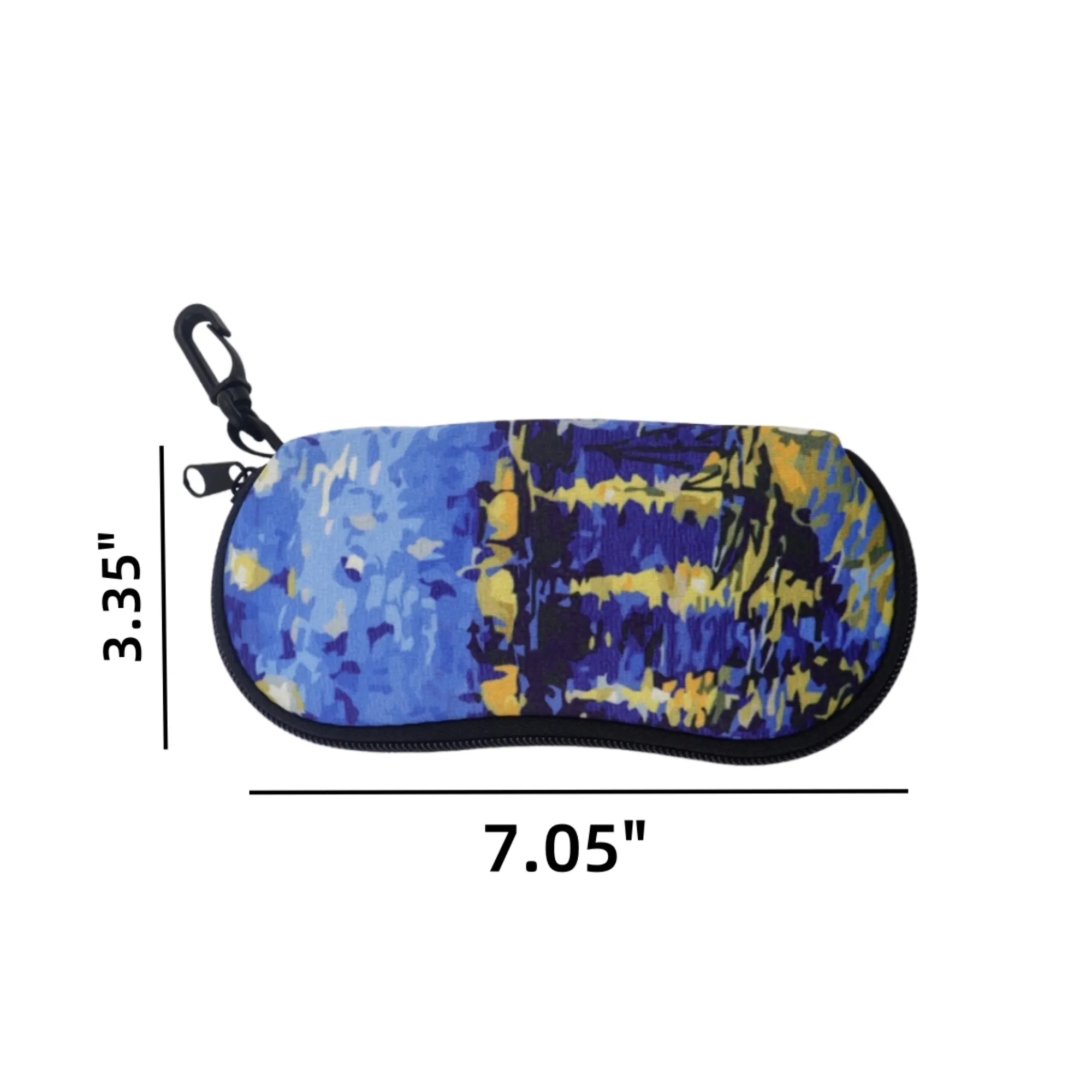 Soft Neoprene Sunglass Case Durable Portable 3