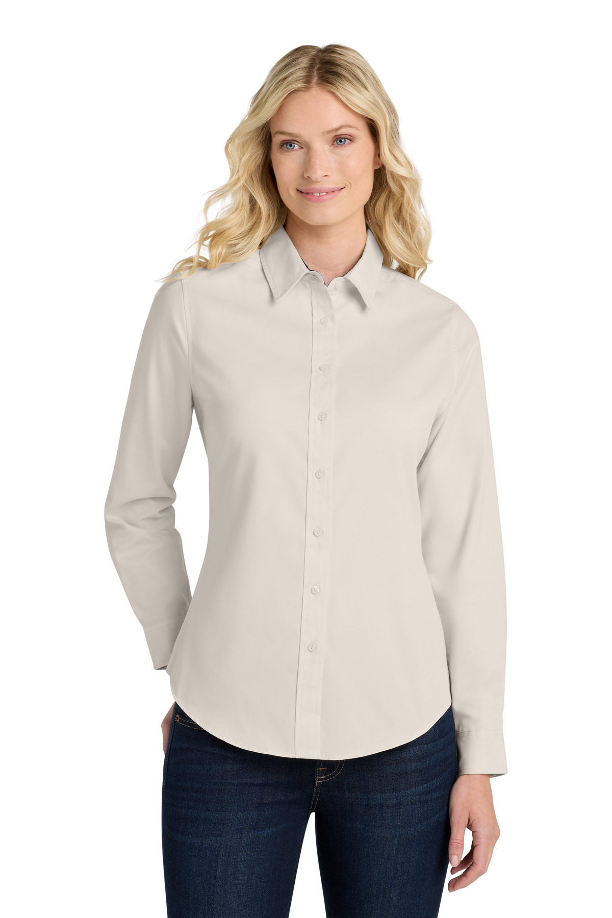 Port Authority Women's Long Sleeve Easy Care Shirt. L608 18