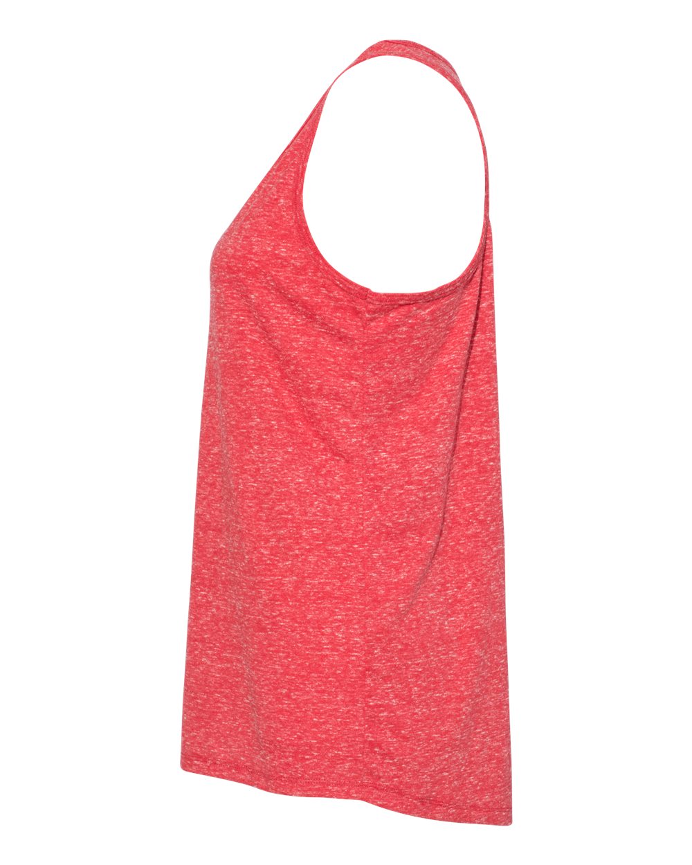 Women's Snow Heather Jersey Racerback Tank Top - 88WTKR 5