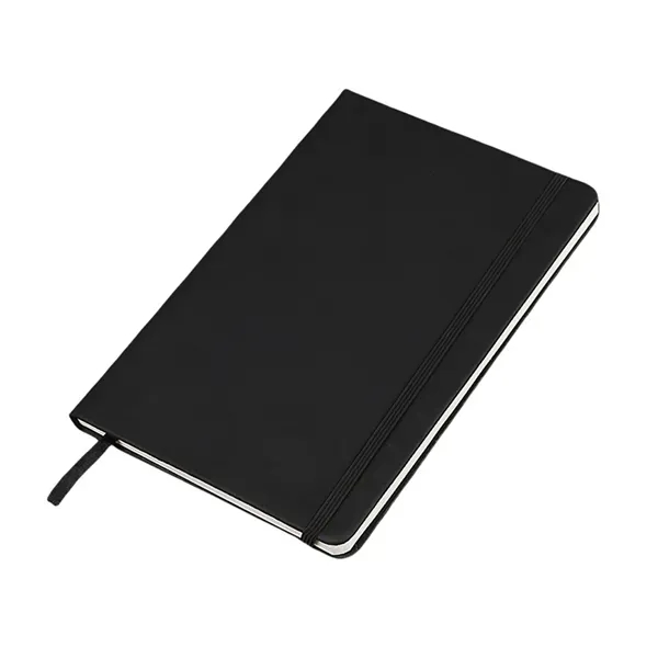 A5 Lined Hardcover Business Notebook with Strap 8